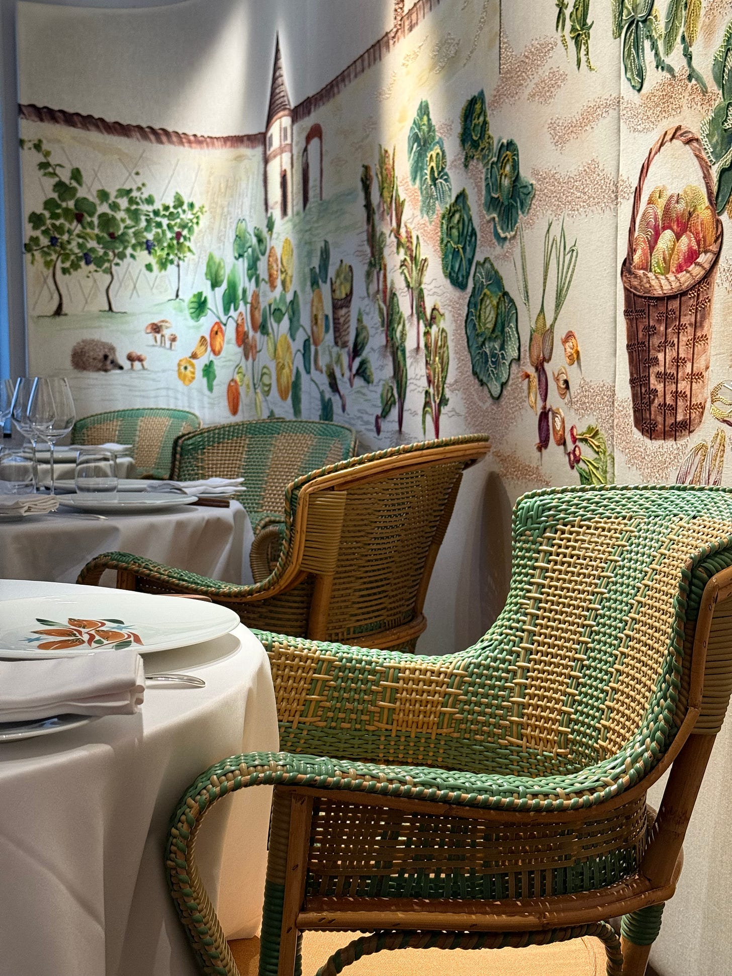 Menu Degustacyjne w restauracji L'Arpège w Paryżu